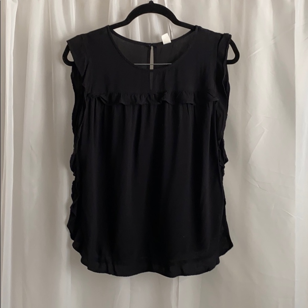 ON Ruffle Trim Blouse